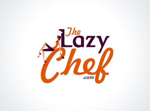 The Lazy Chef Logo, Monogram or Icon - Blogging