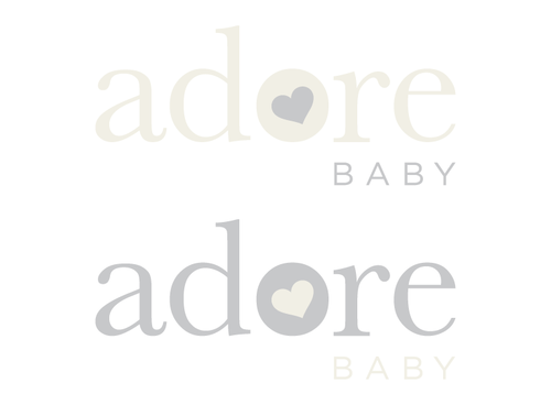 Business logo for Adore baby - Apparel