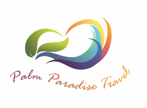 Business Logo for Palm Paradise Travel - Travel