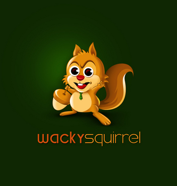 Business logo for wackysquirrel - Communications and Media