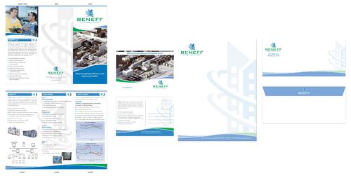 Tri-fold Brochure, Postcard & Letterhead Design - 