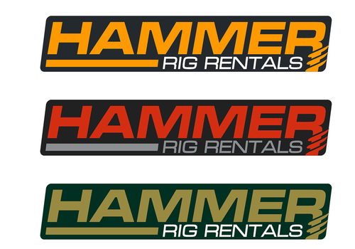 HAMMER Rig Rentals - Business Logo - Construction