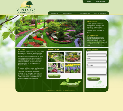 Vinings Landscaping - WebSite - Home and Garden