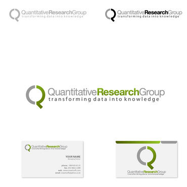 Business logo for a consultancy company - Quantitative Research Group - Consulting