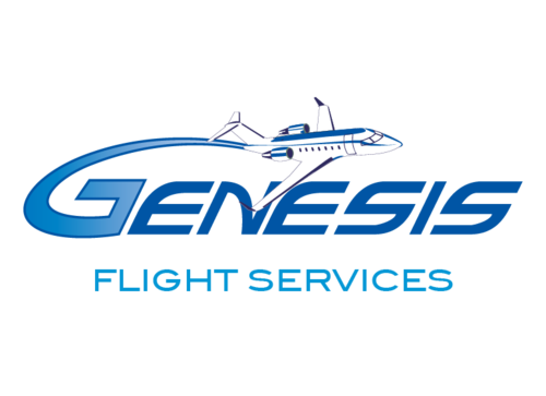 Logo for Genesis Flight Services, L.L.C. - Aviation