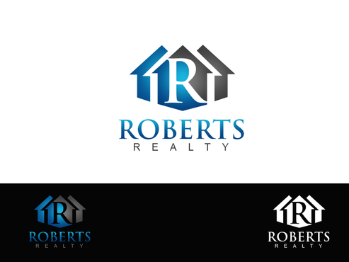 Business Logo for Roberts Realty - Willing to change to a guaranteed price if I see logos I like - Real Estate