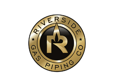 Business Logo for Riverside Gas Piping Co. - Construction