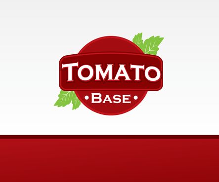 Tomato Base Pizza Delivery Logo - Food