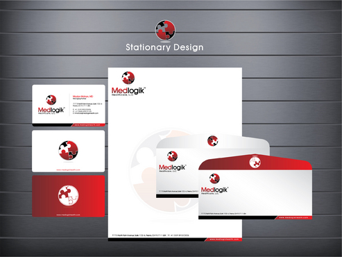 Business Cards and Stationery Set - Medical