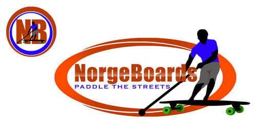 New Business Logo for Land Paddle Boards - Norgeboards - Sports