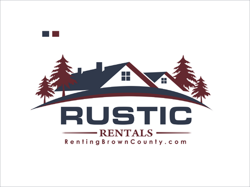 Business Logo for Rustic Rentals - Real Estate