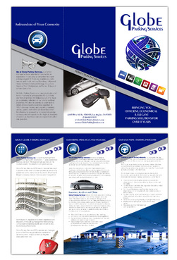 Globe Parking Services (GPS) - E-Flyer & Brochure - Chef / Catering