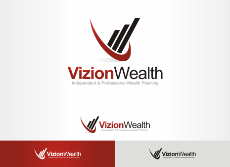 Vizion Wealth - Logo Design - Financial Services