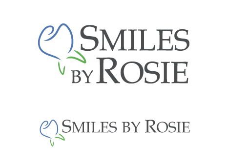 Business logo, start-up dental office with young dentist - Smiles By Rosie - Medical