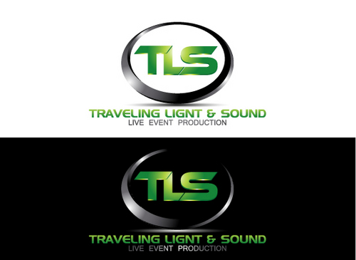 Business Logo - Traveling Light and Sound - Entertainment