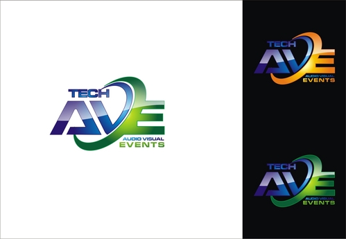 Logo Re-design for Tech AVE Audio Visual Events - Events