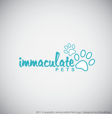 Immaculate Pets - Business Logo - Animals
