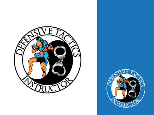 Defensive Tactics Instructor Logo - Law