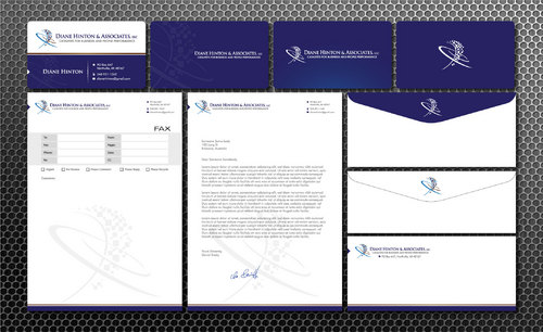 Business card and stationery for startup company - Corporate Services