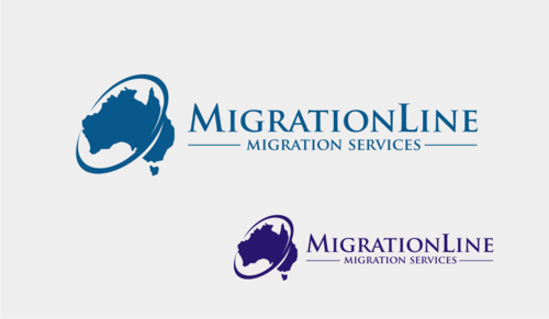 Business Logo - Migration Line - Consulting