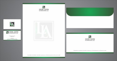 Law Firm Business Cards & Stationary - 