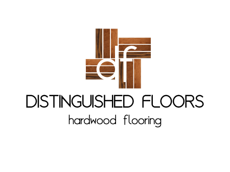 business logo/Distinguished Floors - Construction