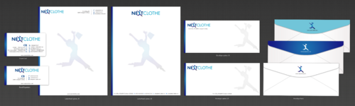 business stationery for email layout - 