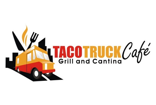 taco truck logo design