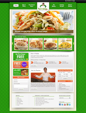 Personal Chef Website Design - Chef / Catering