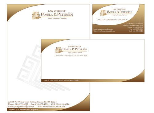 Petersen Law Business Card/Letterhead - 