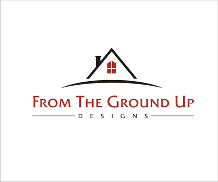 Business logo,  From The Ground Up Designs - Architecture