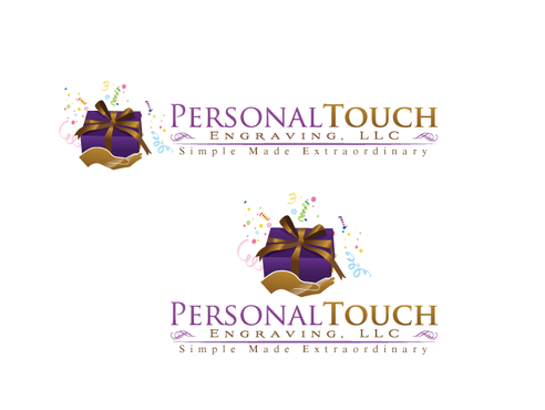 Logo design for Personal Touch Engraving, LLC - Gifts and Occasions