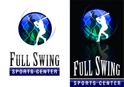 Full Swing Sports Center,  business logo - Sports