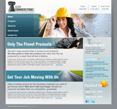 Simple informational site - 