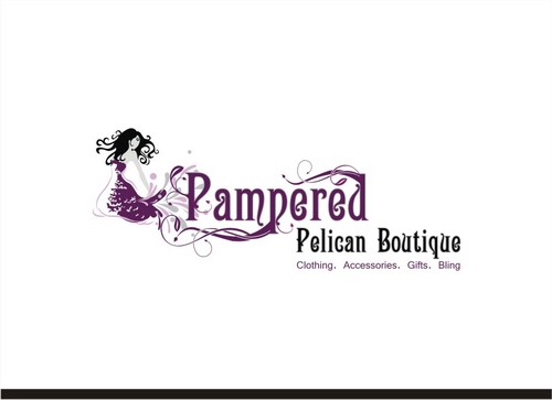 Business Logo/  Pampered Pelican Boutique - Retailers