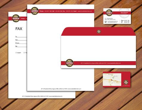 Roadside Lumber Stationary and Business Card - Retailers