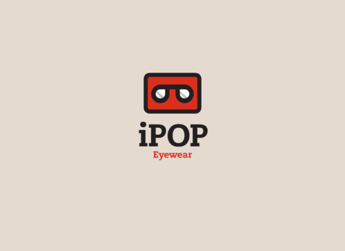 iPOP Eyewear Logo Design - Apparel