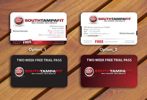 South Tampa Fit business card and stationary - Health
