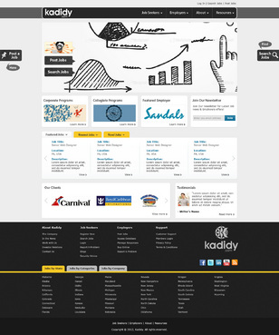 Kadidy.com Website Design - Employment