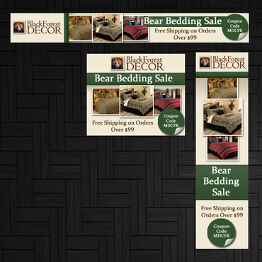 Bear Bedding Banner - Home and Garden