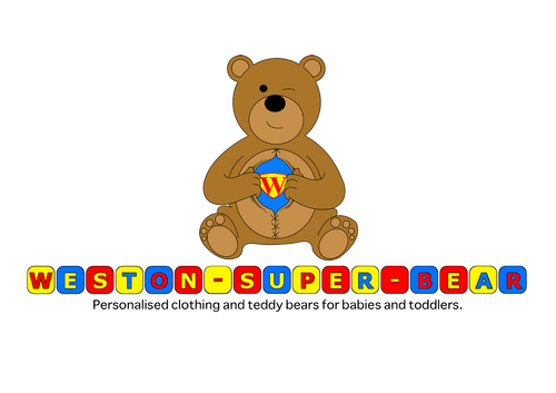 Logo for embroidered baby and toddler clothes...and bears! - Apparel