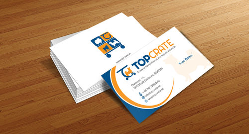 TOP CRATE - business card - 