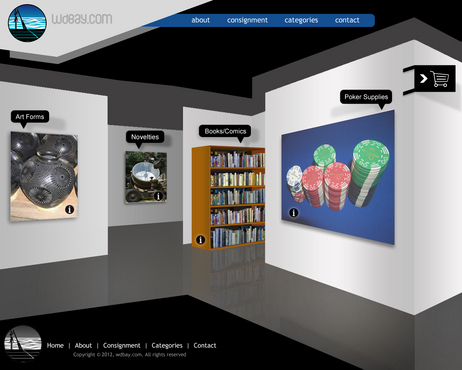 Website template needed for new company in va beach - Novelties