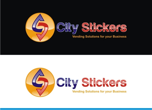 Business logo for City Stickers - Novelties