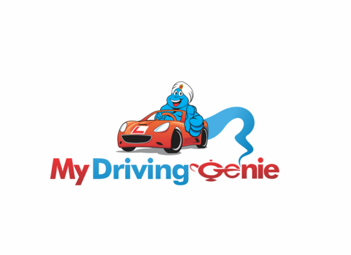 Logo Design - My Driving Genie - Education