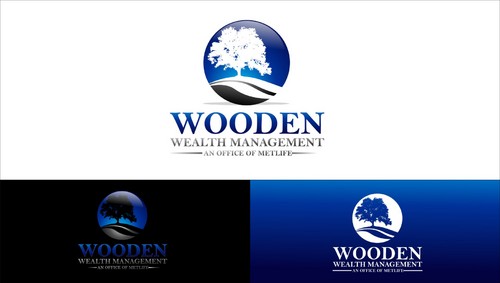 Business Logo for Wooden Wealth Management - Financial Services