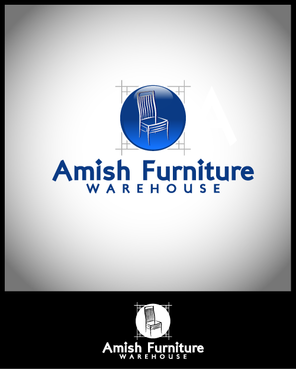 Amish Furniture Warehouse Business Logo - Home and Garden