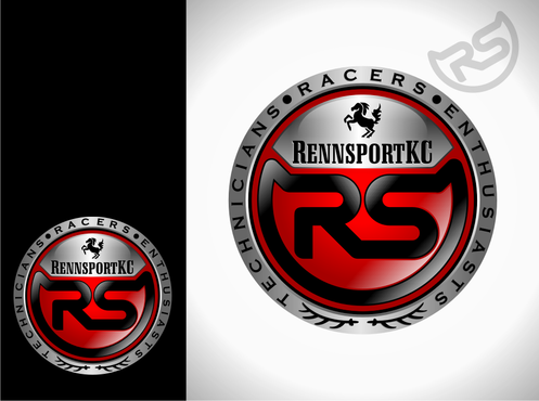 Porsche Specialty Shop Business Logo - Automotive