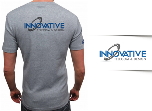 Business logo, Symbol with co. name (Innovative Telecom & Design) incorporated - Telecommunications