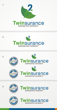 Twinsurance.  Business Logo - Financial Services